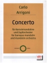 Concerto f�r Barockmandoline und Zupforchester Partitur