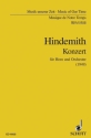 Concerto f�r Horn und Orchester Studienpartitur
