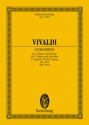 Concerto grosso C-Dur op.47,2 f�r 2 Fl�ten und Streicher Studienpartitur