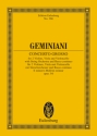 Concerto grosso e-Moll op.3/6 f�r Streichquartett und Streichorchester Studienpartitur