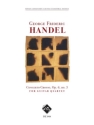 Concerto grosso op.6,3 for 4 guitars score and parts