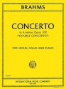 Concerto in a minor op.102 for violin, violoncello and piano parts
