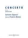 Concerto in F f�r Kontrabass und Orchester Klavierauszug mit Solostimme