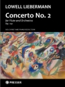 Concerto No.2 op.142 for flute and orchestra solo part and piano reduction