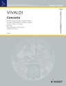 Concerto Nr. 4 G-Dur op. 10/4 RV 435/PV 104 f�r Fl�te (Alt-Blockfl�te), Streichorchester und Basso Continuo Klavierauszug mit Solostimme