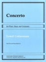 Concerto op.48 for flute, harp and orchestra, solo parts and piano reduction
