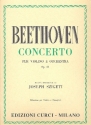 Concerto re maggiore op.61 per violino e orchestra riduzione per violino e pianoforte