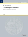 Concierto para una fiesta f�r Gitarre und Orchester Klavierauszug mit Solostimme