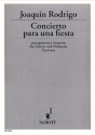 Concierto para una fiesta f�r Gitarre und Orchester Partitur
