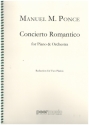 Concierto Romantico for piano and orchestra reduction for two pianos