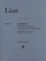Consolations f�r Klavier mit der Erstausgabe der ersten Fassung im Anhang