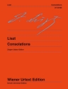 Consolations f�r Klavier