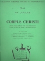 Corpus Christi pour choeur de femmes ET ORGUE