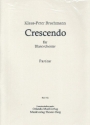 Crescendo f�r Blasorchester Partitur und Stimmen