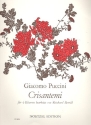 Crisantemi f�r 4 Gitarren Partitur und Stimmen