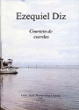 Cuarteto de cuerdas f�r 2 Violinen, Viola und Violoncello Partitur und Stimmen