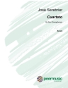 Cuarteto for 4 saxophones (SATB) score