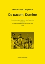 Da pacem Domine f�r 4 stg M�dchen- oder FRAUENCHOR A CAPPELLA Partitur (la) (2005)