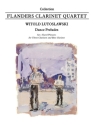 Dance Preludes for 3 clarinets and bas clarinet score and parts