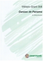 Danzas de Panama for string quartet score