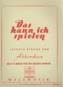 Das kann ich spielen Band 1 f�r Akkordeon