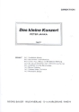 Das kleine Konzert Band 1 f�r Blasorchester Direktion in C