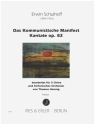 Das kommunistische Manifest op.82 f�r 3 gem Ch�re und sinfonisches Orchester Partitur