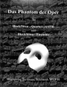 Das Phantom der Oper f�r 4 Blockfl�ten (AATB) Partitur und Stimmen