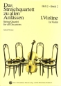 Das Streichquartett zu allen Anl�ssen Band 2 Streichquartett Violine 1
