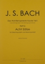 Das Wohltemperierte Klavier Teil 1 Band 6 f�r Straichqartett und Streichquintett Partitur und Stimmen