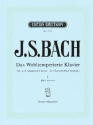 Das Wohltemperierte Klavier Teil 1 BWV846-869 f�r Klavier