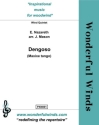 Dengoso (Maxixe tango) for wind quintet score and parts