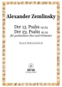 Der 13. Psalm op.24/ Der 23. Psalm op.14 f�r gem Chor und Orchester Klavierauszug