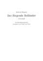 Der fliegende Holl�nder (Ausz�ge) f�r 2 Trompeten, Horn, Posaune und Tuba Partitur und Stimmen