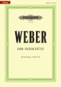 Der Freisch�tz  Klavierauszug