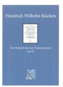 Der Himmel hat eine Thr�ne geweint op.63 f�r Sopran (Tenor), Klarinette (Violine), Violoncello und Klavier Partitur und Stimmen