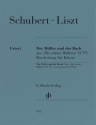 Der M�ller und der Bach aus 'Die sch�ne M�llerin' D 795  f�r Klavier zu zwei H�nden