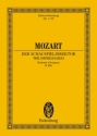 Der Schauspieldirektor Sinfonia (Overture) KV486 f�r Orchester Studienpartitur