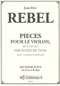 Deuxieme suite en D pour le violon avec la basse continue, parties