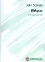 Dialogues for trombone and tuba 2 scores