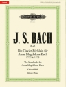 Die Clavier-B�chlein f�r Anna Magdalena Bach (1722 und 1725) (Auswahl) f�r Klavier (z.T. mit Gesang) Sonderausgabe,  broschiert