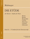 Die Et�de Band 2 75 ausgew�hlte Et�den f�r Klavier
