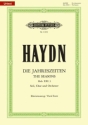 Die Jahreszeiten Hob.XXI:3 f�r Soli, gem Chor und Orchester Klavierauszug (dt/en),  Neuausgabe 2009
