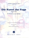 Die Kunst der Fuge BWV1080 f�r Klavier zu 4 H�nden Spielpartitur