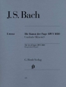 Die Kunst der Fuge BWV1080 f�r Klavier