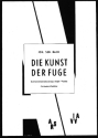 Die Kunst der Fuge f�r Orchester Studienpartitur