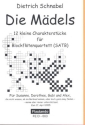 Die M�dels f�r 4 Blockfl�ten (SATB) Spielpartitur 12 kleine Charakterst�cke