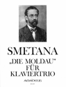 Die Moldau f�r Klavier, Violine und Violoncello Partitur und Stimmen