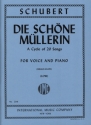 Die sch�ne M�llerin op.25 D795 - a cycle of 20 Songs for low voice and piano (dt/en)