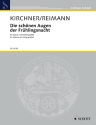Die sch�nen Augen der Fr�hlingsnacht f�r Sopran und Streichquartett Partitur und Stimmen